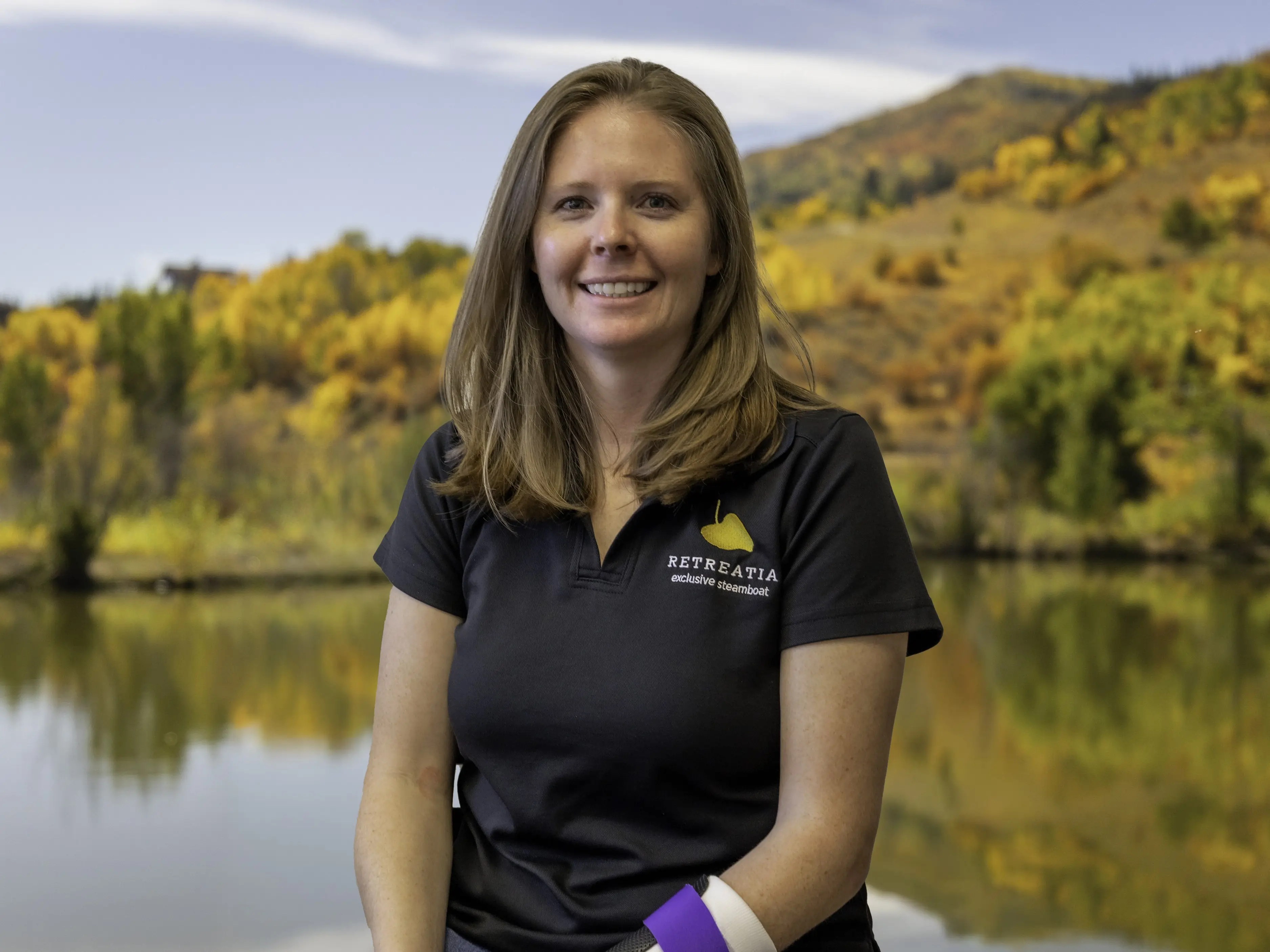 Staff member Rebekah Pearson